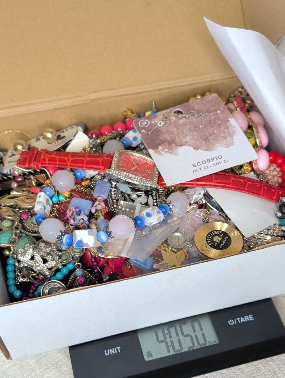 Eclectic Treasure Hunt For Pounds! Wearable Jewelry Collectibles!
